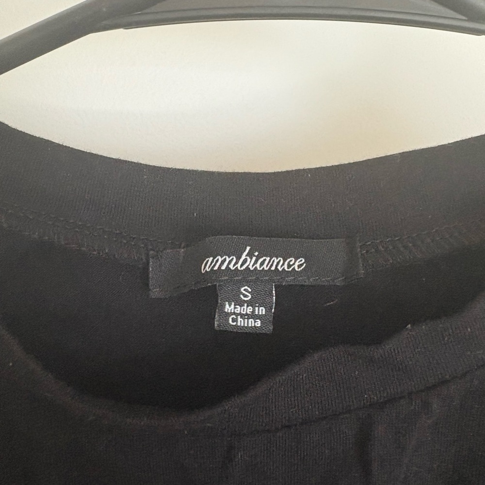 Ambiance Jet Black Tee